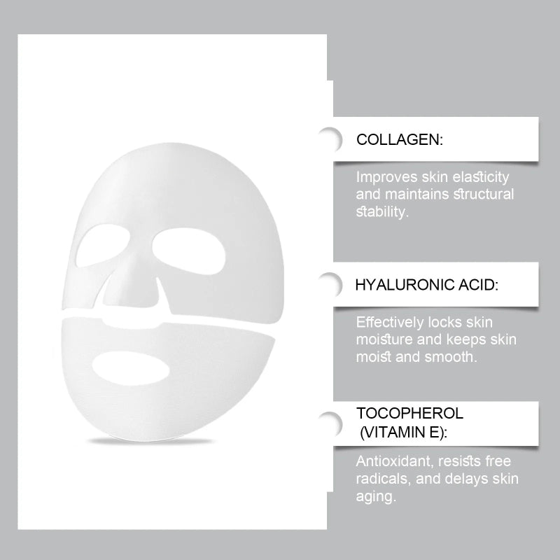 🌙 Masque Hydrogel Collagen Overnight – Le glow profond qui transforme votre peau pendant la nuit 🌙